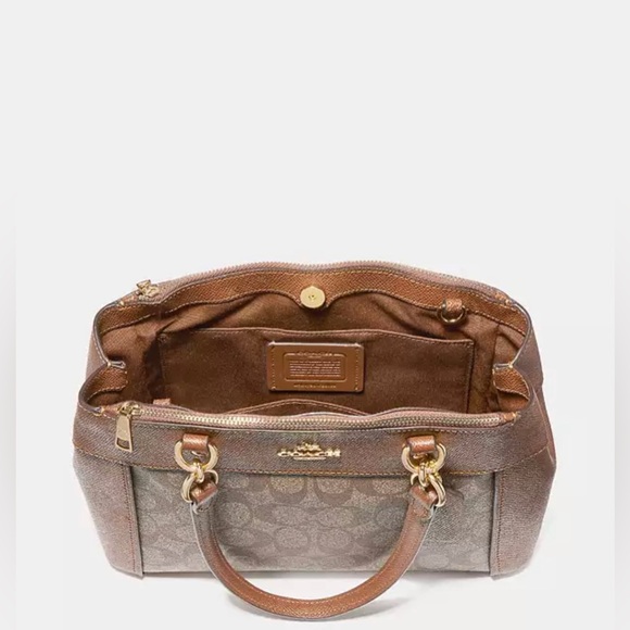 COACH Mini Brooke Carryall in Singnature Canvas - Picture 2 of 7